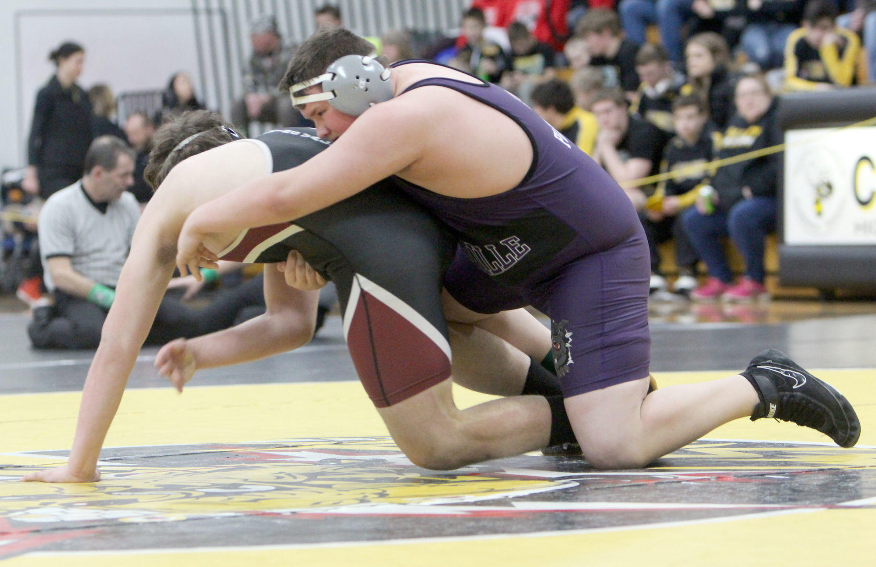 Division 3 wrestling regionals at Cadott 2-9-19
